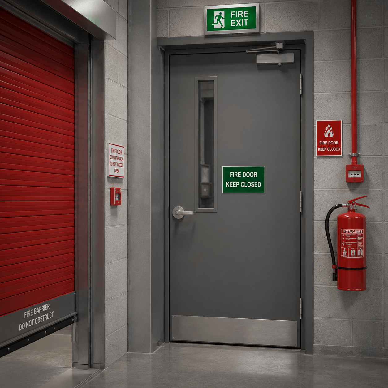 Fire doors